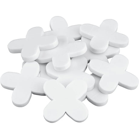 QEP 10027 Series Traditional Flexible Tile Spacer, 3/8 in L, Plastic, White
