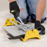 QEP 10214Q Series Cutter, 14 in L Dimensions, 1/2 in Cutting Capacity, Cut Material: Tile, Tungsten Carbide Blade