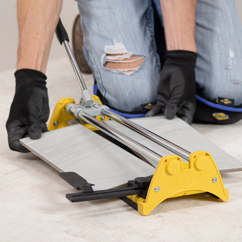 QEP 10214Q Series Cutter, 14 in L Dimensions, 1/2 in Cutting Capacity, Cut Material: Tile, Tungsten Carbide Blade