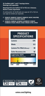 Halo RA5606930WHR LED Retro Gimbal, 7-1/4 in Dia x 3-1/2 in H Dimensions, White