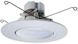 Halo RA56LS9FSD2W1EWH Light Trim, 8.8 W, 120 V, LED Lamp, White