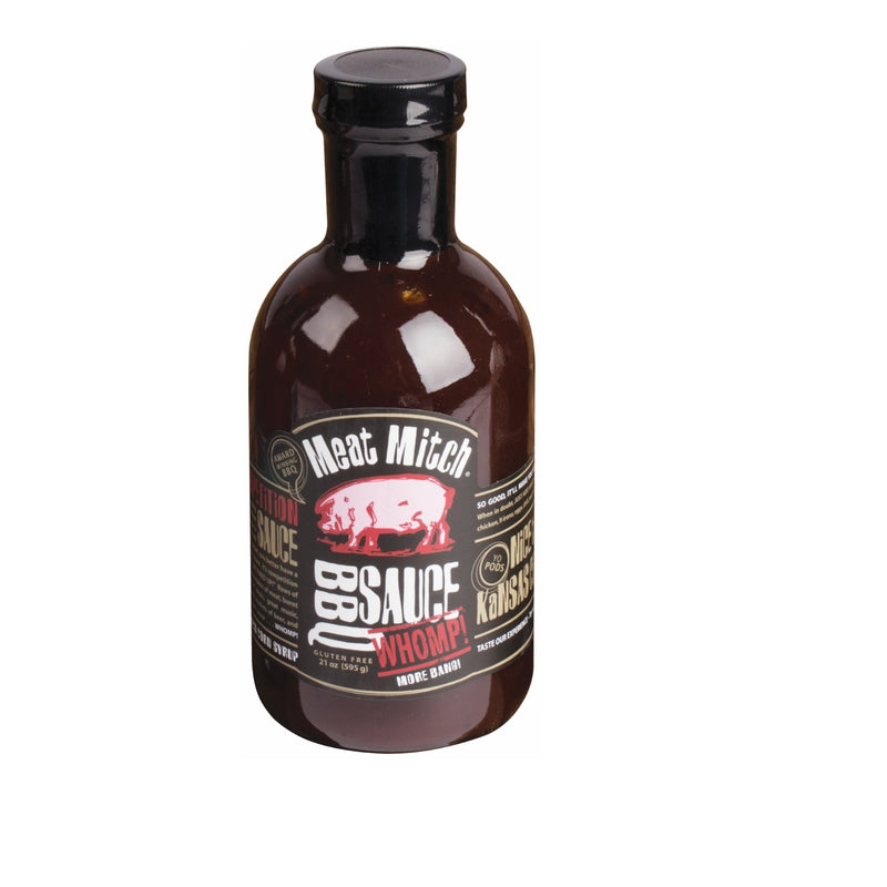 Meat Mitch Whomp BBQ Sauce 21 oz, Pack of 6