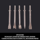 Craftsman Air Chisel Set 5 pc