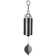 Woodstock Chimes Heroic Silver Aluminum/Wood 40 in. Large Wind Bell