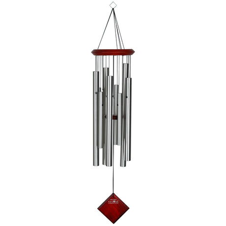 Woodstock Chimes Chimes of Orion Silver Aluminum/Wood 30 in. Wind Chime
