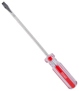 Vulcan TB-SD04 Screwdriver, 1/4 in Drive, Slotted Drive, 9-1/2 in OAL, 6 in L Shank, Plastic Handle