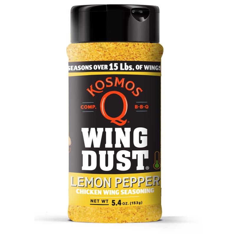 Kosmos Q Wing Dust Lemon Pepper Wing Seasoning 5 oz