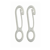 Valley Forge 0.5 in. L Nylon Flag Pole Snap Clips, Pack of 12