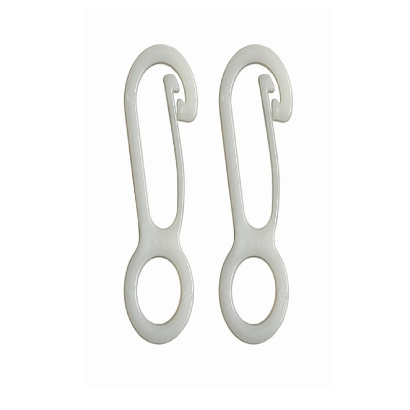 Valley Forge 0.5 in. L Nylon Flag Pole Snap Clips, Pack of 12