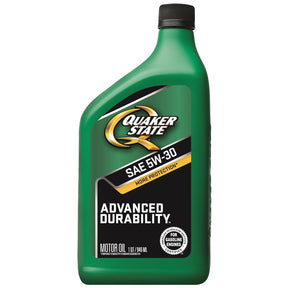 Quaker State Peak Performance 5W-30 4-Cycle Multi Grade Motor Oil 1 qt 1 pk, Pack of 6