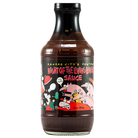 Cowtown Night of the Living BBQ Sauce 18 oz, Pack of 6