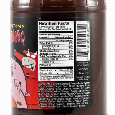 Cowtown Night of the Living BBQ Sauce 18 oz, Pack of 6