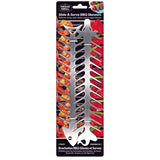 Proud Grill Slide & Serve BBQ Skewers Silver Stainless Steel Skewers