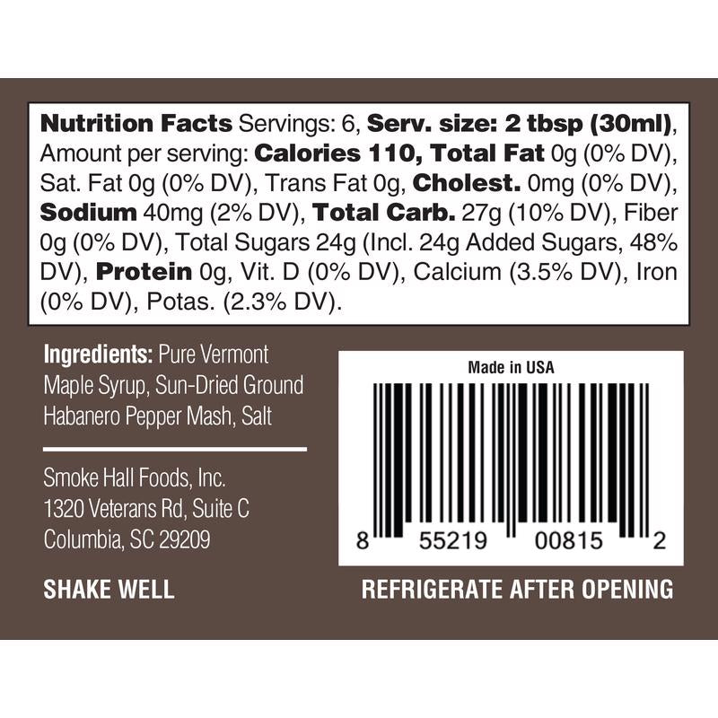 The General's Hot Sauce Maple Mayhem Sauce 6 oz