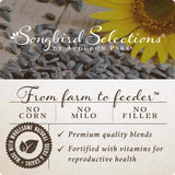 Songbird Selections Songbird Crunch Wild Bird Seed Wild Bird Food 5 lb