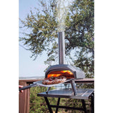 Ooni Karu 12 Charcoal/Wood Chunk Outdoor Pizza Oven Silver