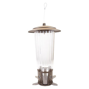 Perky-Pet Squirrel-Be-Gone Wild Bird 4 lb Plastic Ladder Bird Feeder 4 ports, Pack of 2