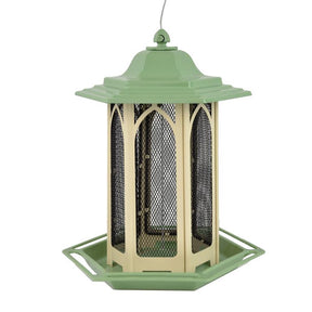 Perky-Pet Wild Bird and Finch 3.5 lb Metal/Plastic Gazebo Bird Feeder, Pack of 2