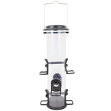 Perky-Pet Goldfinch 4 lb Plastic 2-in-1 Tube Bird Feeder 6 ports