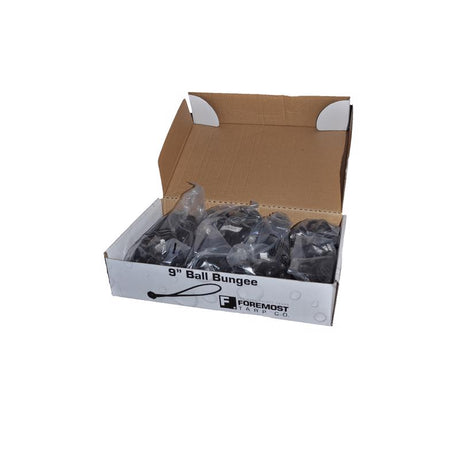 Foremost Black Bungee Ball Cord 9 in. L X .0026 in. 20 lb 150 pk
