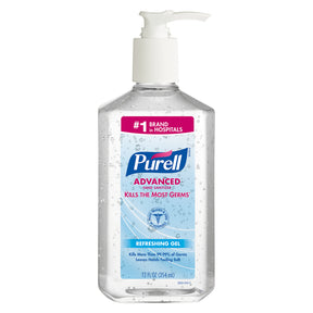 Purell Fresh Scent Gel Advanced Hand Sanitizer 12 oz, Pack of 12