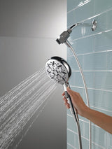 Delta SureDock 75689 Magnetic Hand Shower, 1.75 gpm, 6-Spray Function, Chrome, 72 in L Hose