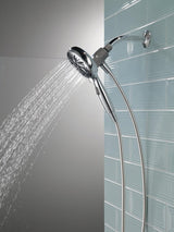Delta SureDock 75689 Magnetic Hand Shower, 1.75 gpm, 6-Spray Function, Chrome, 72 in L Hose