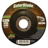 GatorBlade 9614 Cut-Off Wheel, 4-1/2 in Dia, 1/4 in Thick, 7/8 in Arbor, 24 Grit, Silicone Carbide Abrasive
