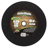GatorBlade 9670 Cut-Off Wheel, 12 in Dia, 1 in Arbor, 1/8 in Thick