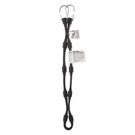 Keeper Black Versa Strap 36 in. L X 8 in. 1 pk