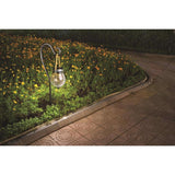 Feit Solar Fixtures 5 in. Solar Power Glass Round Bronze Crackle Jar w/Fairy Lights, Pack of 3