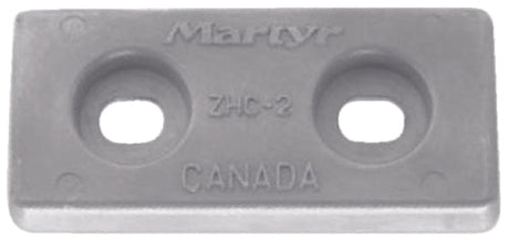 Martyr CMZHC5 Aluminum Hull Anode, 4 x 8″