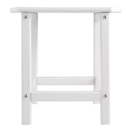 Signature Design by Ashley Sundown Treasure White Rectangular Plastic Contemporary End Table
