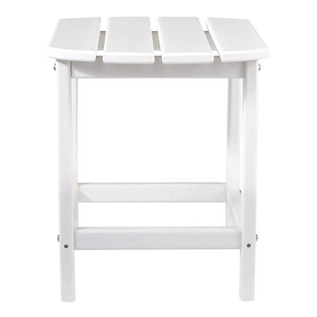 Signature Design by Ashley Sundown Treasure White Rectangular Plastic Contemporary End Table