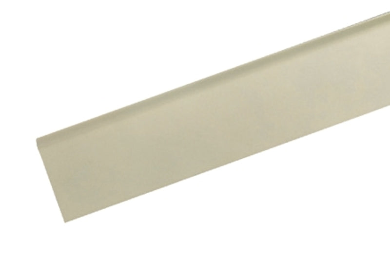 Shur-Trim FBDB250BGE120 Wall Base, 2-1/2 in H, 120 ft L, 0.08 in Thick, Vinyl, Beige