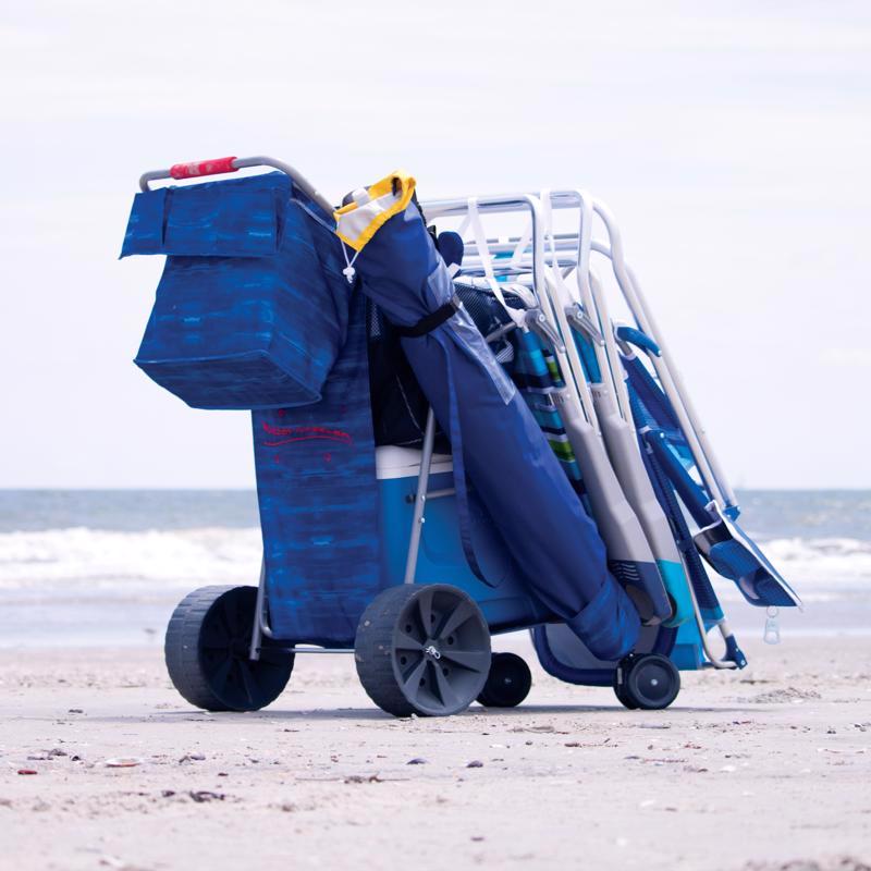 Rio 41 in. H X 27 in. W X 36.3 in. D Collapsible Beach Cart