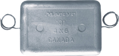 Martyr CMPPW Zinc Hull Anode, 5 x 9″