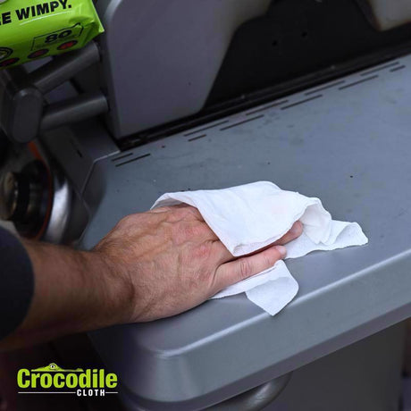 Crocodile Cloth Grill Wipes 80 wipes 3.5 in. H X 15 in. L X 10 in. W 1 pk