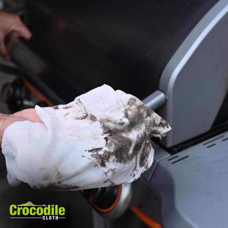 Crocodile Cloth Grill Wipes 80 wipes 3.5 in. H X 15 in. L X 10 in. W 1 pk