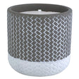 Trendspot Assorted Ceramic 4 in. H X 4 in. L X 4 in. W Reed Citronella Candle, Pack of 9