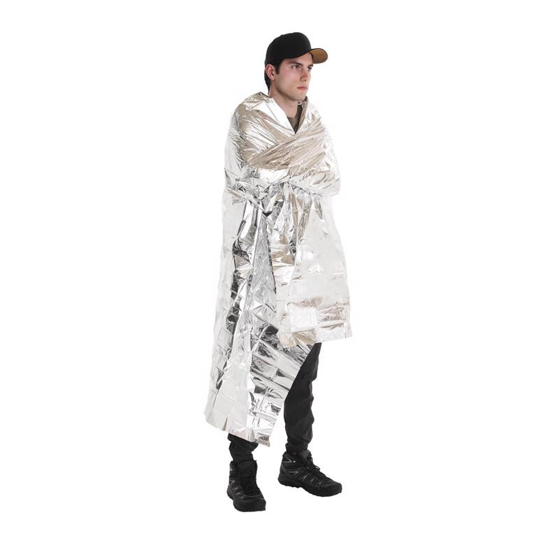 Coghlan's Silver Survival Blanket 6.000 in. H X 52-1/2 in. W X 82-1/2 in. L 1 pk
