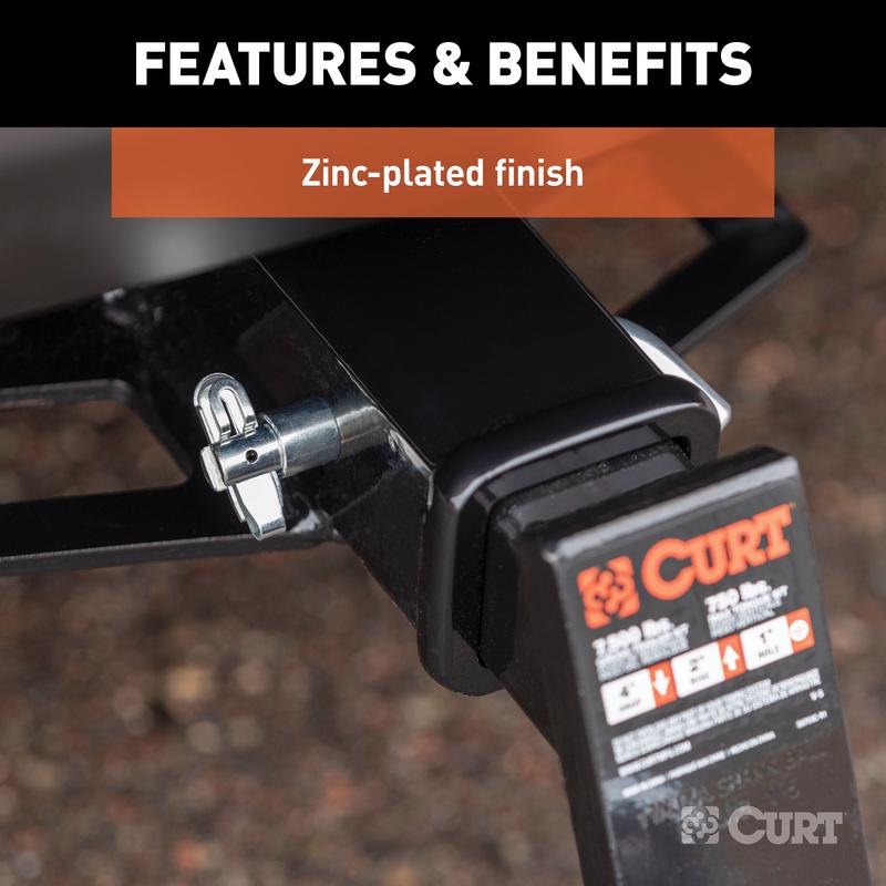 CURT Hitch Pin and Adapter