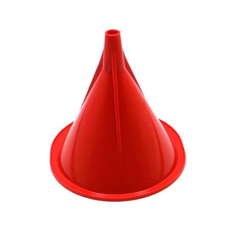 Midwest Can Red 4.5 in. H Polyethylene 0.5 pt Funnel