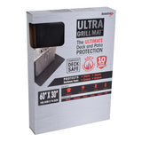 DiversiTech Grill 30 in. W X 60 in. L Black Rubber Utility Mat, Pack of 4