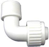 Flair-It PEXLOCK 16809 Pipe Elbow, 3/4 in, MPT, 90 deg Angle