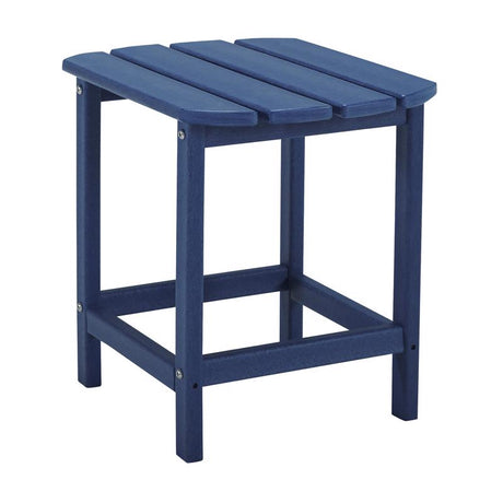Signature Design by Ashley Sundown Treasure Blue Rectangular Plastic Casual End Table