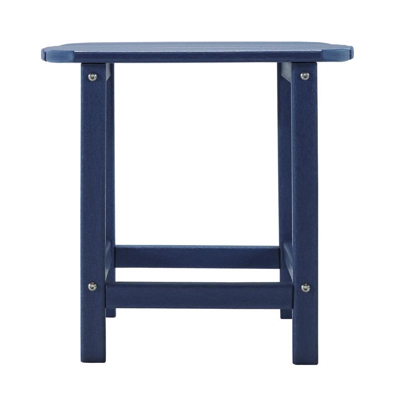 Signature Design by Ashley Sundown Treasure Blue Rectangular Plastic Casual End Table