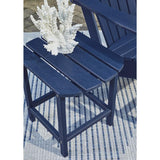 Signature Design by Ashley Sundown Treasure Blue Rectangular Plastic Casual End Table