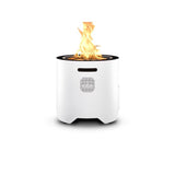 Ukiah Voyager 20 in. W Stainless Steel Round Propane Fire Pit with Sound System