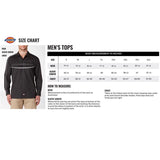 Dickies L Long Sleeve Men's Gray Pullover Tee Shirt